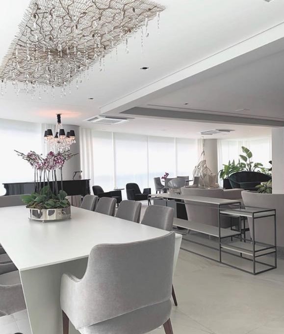 Massimo Rectangular Ceiling Light in a Room