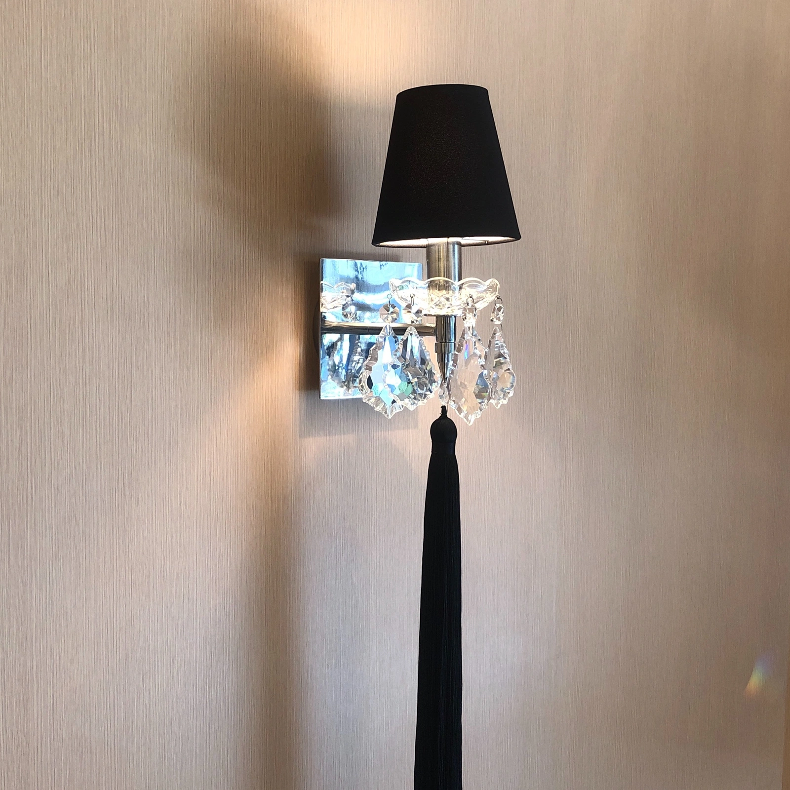 Arandela Cristal em ambiente