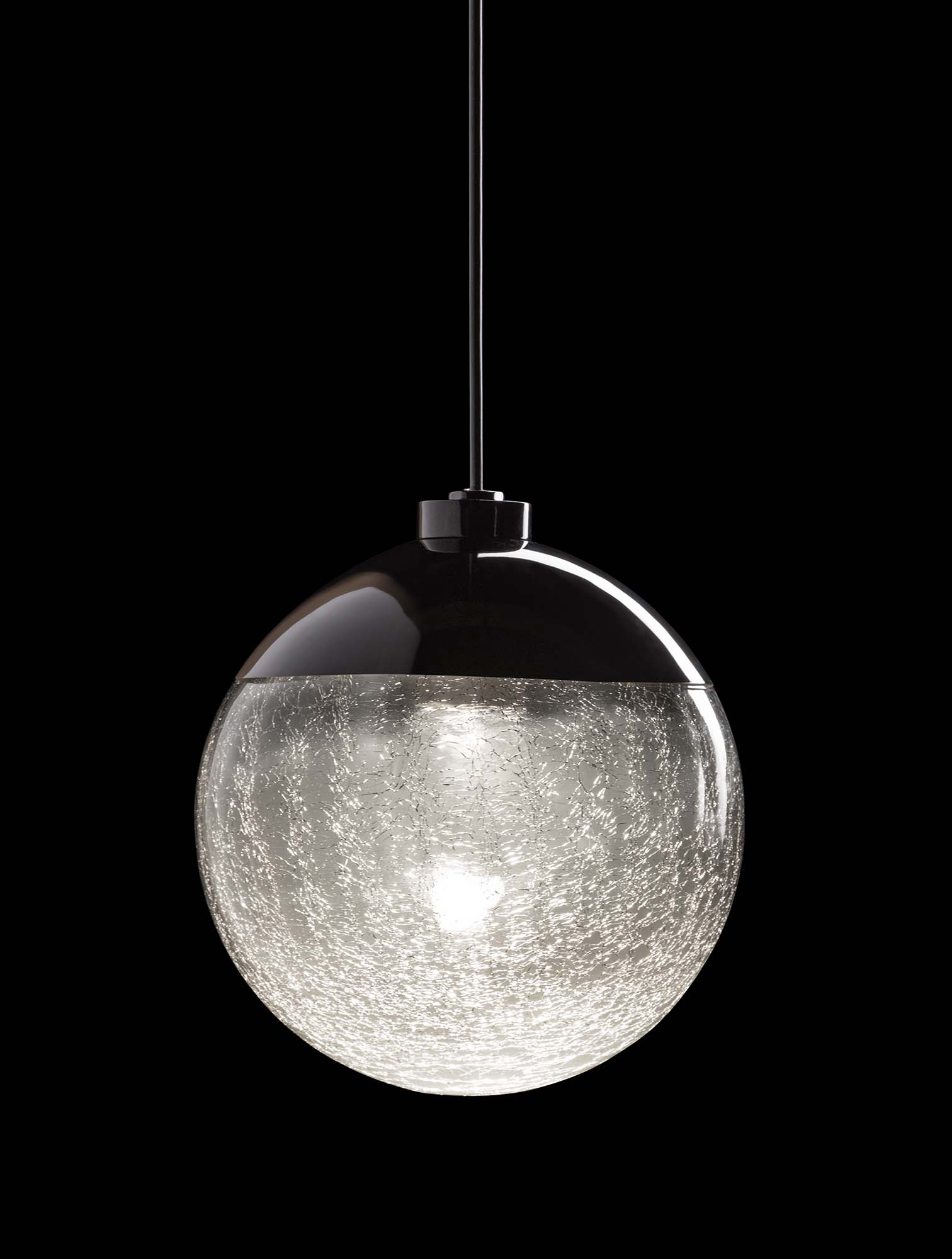 MOON CRAQUELE PENDANT